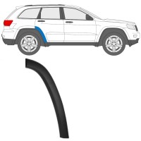 Zijlijst sierlijst achterspatbord voor Jeep Grand Cherokee 2010-2021 / Rechts 15851