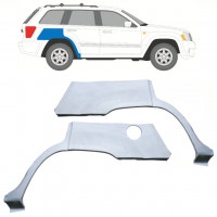 Reparatiepaneel achterspatbord voor Jeep Grand Cherokee 2005-2010 / Links + Rechts / Set 10657