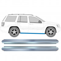 Reparatie dorpel voor Jeep Grand Cherokee 1998-2005 / Links = Rechts (symmetrisch) / Set 9544