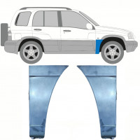 Reparatiepaneel voorspatbord voor Suzuki Grand Vitara 1997-2005 / Links + Rechts / Set 10126