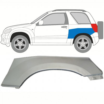 SUZUKI GRAND VITARA 2005-2012 WIELKAST REPARATIE PANEEL / UPER WIEL / LINKS