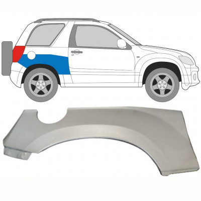 SUZUKI GRAND VITARA 2005-2012 WIELKAST REPARATIE PANEEL / UPER WIEL / RECHTS