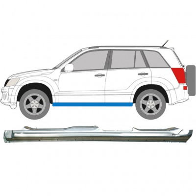 Volledige dorpel voor Suzuki Grand Vitara 2005-2012 / Links 6105