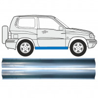 Reparatie dorpel voor Suzuki Grand Vitara 1997-2005 / Links = Rechts (symmetrisch) / Set 9889