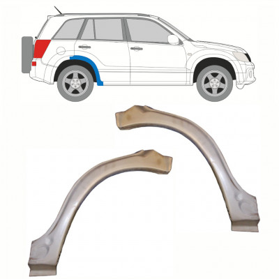 SUZUKI GRAND VITARA 2005-2012 WIELKAST REPARATIE PANEEL / VÓÓR DE EN UPER WIEL / SET