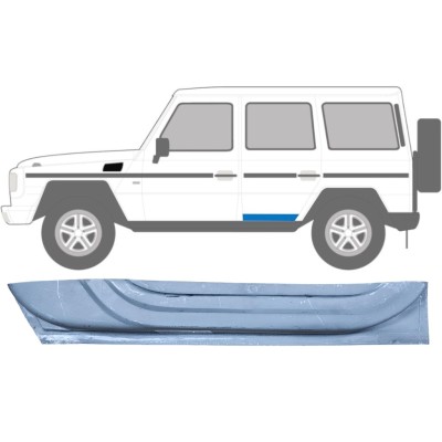 Reparatie plaatwerk achterste deuren voor Mercedes G-Class W460 W461 W463 1979-2017 / Links 5544