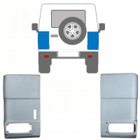 Reparatiepaneel achter hoek voor Mercedes G-Class W463 1992- / Links + Rechts / Set 10115