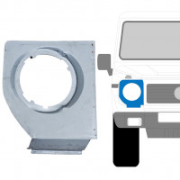 Koplamphouder voor Mercedes G-Class 1979- / Rechts 11894