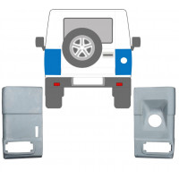 Reparatiepaneel achter hoek voor Mercedes G-Class W460 1979-1993 / Links + Rechts / Set 10675