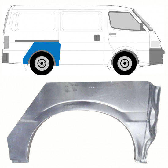 TOYOTA HIACE 1989-1995 WIELKAST REPARATIE PANEEL / RECHTS