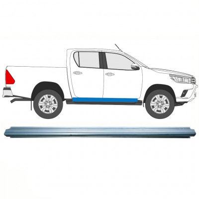 Reparatie dorpel voor Toyota Hilux 2015- / Links = Rechts (symmetrisch) 10139