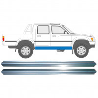 Reparatie dorpel voor Toyota Hilux 1988-2001 / Links = Rechts (symmetrisch) / Set 10020