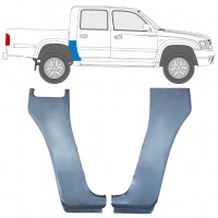 Reparatiepaneel achter hoek voor Toyota Hilux 2001-2005 / Links + Rechts / Set 10050