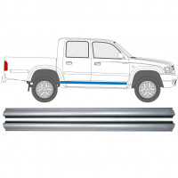 Reparatie dorpel voor Toyota Hilux 2001-2005 / Links = Rechts (symmetrisch) / Set 9965