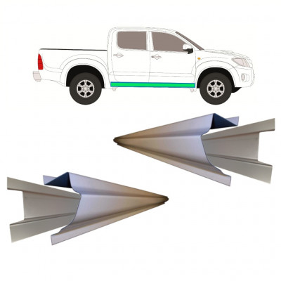 TOYOTA HILUX 2005-2015 INTERN + BUITENSTE DORPEL REPARATIEPANEL / RECHTS + LINKS