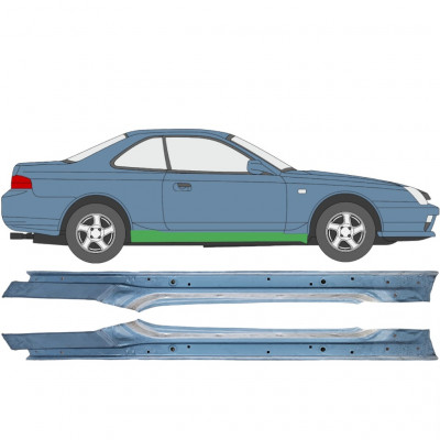 Volledige dorpel voor Honda Prelude 1992-1996 / Links + Rechts / Set 9198