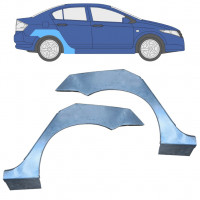 Reparatiepaneel achterspatbord voor Honda City 2008-2013 / Links + Rechts / Set 9952