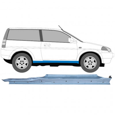 HONDA HRV 3 DEUR 1999-2006 DORPEL REPARATIEPANEEL / RECHTS