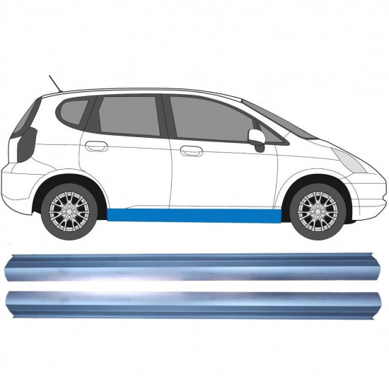 Reparatie dorpel voor Honda Jazz 2002-2008 / Set 11369