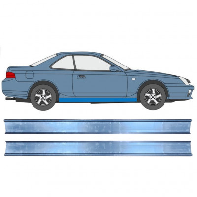 Reparatie dorpel voor Honda Prelude 1996-2001 / Links = Rechts (symmetrisch) / Set 9677