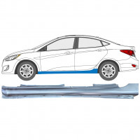 Volledige dorpel voor Hyundai Accent 2010- / Links 12800