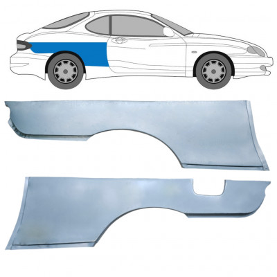 HYUNDAI COUPE RD 1996-2002 ACHTERSPATBORD REPARATIEPANEEL / SET