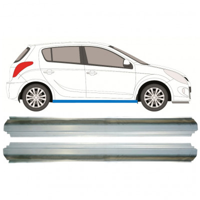 HYUNDAI i20 2008-2014 DORPEL REPARATIEPANEEL / RECHTS = LINKS / SET