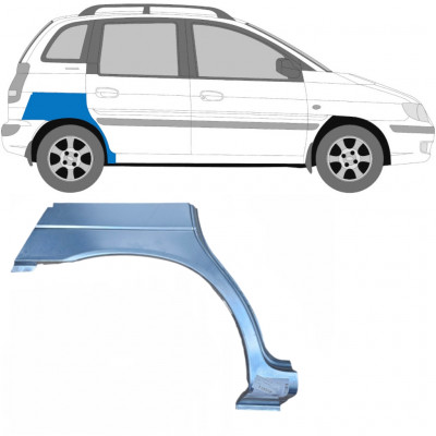 HYUNDAI MATRIX 2001-2010 WIELKAST REPARATIE PANEEL / RECHTS