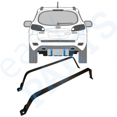 HYUNDAI SANTA FE 2006-2012 BRANDSTOFTANK KLEMMEN