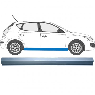 Reparatie dorpel voor Hyundai I30 2007-2012 / Links = Rechts (symmetrisch) 6654