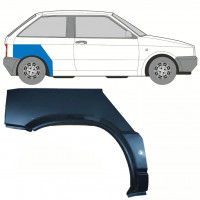 Reparatiepaneel achterspatbord voor Seat Ibiza 1984-1993 / Rechts 10736