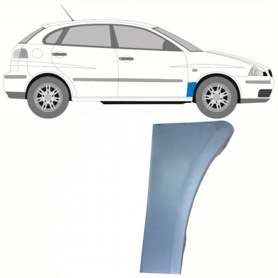 SEAT IBIZA CORDOBA 2002-2008 REPARATIEPANEEL VOORVLEUGEL / RECHTS