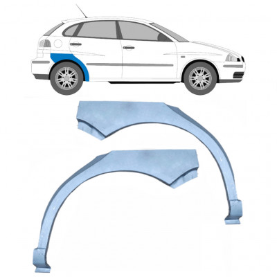 Reparatiepaneel achterspatbord voor Seat Ibiza Cordoba 2002-2008 / Links + Rechts / Set 9232