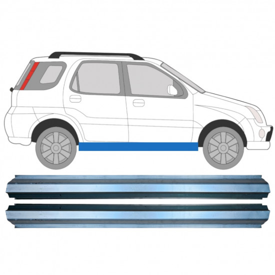 Reparatie dorpel voor Suzuki Ignis 2000-2003 / Set 11338