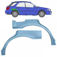 Reparatiepaneel achterspatbord voor Subaru Impreza Gg 2000-2007 / Links + Rechts / Set 10463