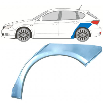 Reparatiepaneel achterspatbord voor Subaru Impreza 2007-2013 / Links 7865