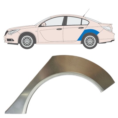 Reparatiepaneel achterspatbord voor Opel Insignia 2008-2017 / Links 15044