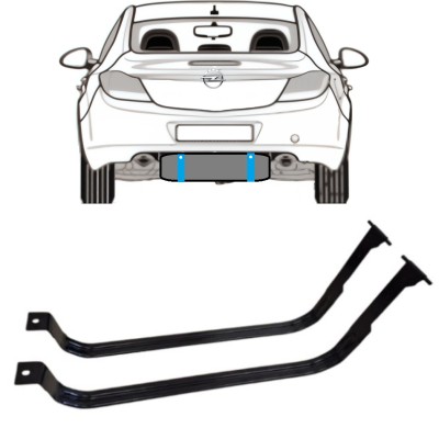Brandstoftank klemmen voor Opel Insignia 2008-2017 15991