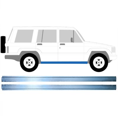 Binnenste reparatie dorpel voor Isuzu Trooper 1983-2005 / Links + Rechts / Set 16125