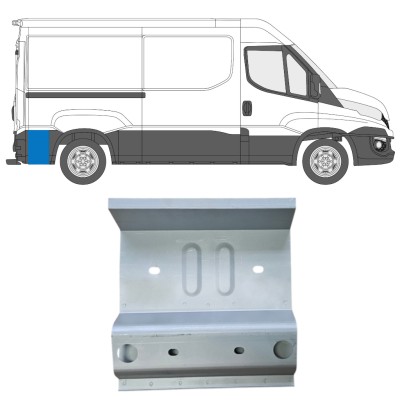 Plaatwerkdeel zijpaneel voor Iveco Daily 2014- / Links = Rechts (symmetrisch) 14711