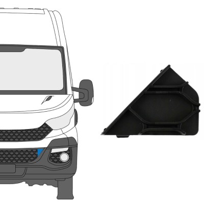 Afdekkingen voorbumper voor Iveco Daily 2014-2019 / Links 16241
