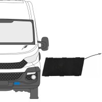 Afdekkingen voorbumper voor Iveco Daily 2014-2019 / Links 16243
