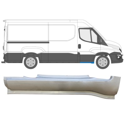Reparatiepaneel voorste dorpel voor Iveco Daily 2014-2016 / Rechts 14739