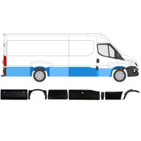 Sierlijsten set voor Iveco Daily 2014-2019 / Rechts / 11981