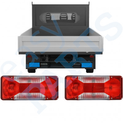 IVECO DAILY 2006-2014 CHASSIS ACHTER ZIJDE LICHT / SET