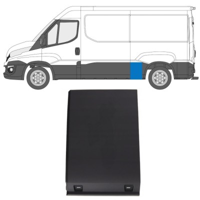 Zijlijst sierlijst achterspatbord voor Iveco Daily 2014-2019 / Links 16662