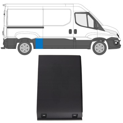 Zijlijst sierlijst achterspatbord voor Iveco Daily 2006-2016 / Rechts 16661