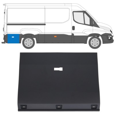 Achterste zijlijst achter wiel sierlijst voor Iveco Daily 2014-2019 / Links = Rechts (symmetrisch) 16660