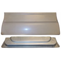 Binnen + buiten reparatiepaneel achter deur voor Iveco Daily 1999-2014 / Links = Rechts (symmetrisch) / Set 16174
