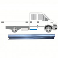 Reparatiepaneel achter dorpel voor Iveco Daily 1999- / Links = Rechts (symmetrisch) / Dubbele cabine 10702